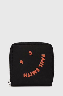 PS Paul Smith Portofel Bărbați, Culoarea Negru Bărbaţi, Textil, Model Model Fin