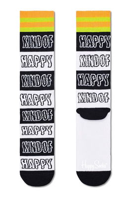 Happy Socks Șosete Big Dot Crew Bărbați, Culoarea Alb Dama, Sosete Lungi