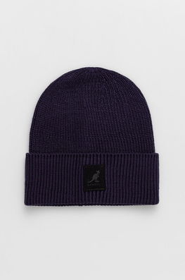 Kangol Căciulă Culoarea Albastru Marin Dama Bleumarin, Model Imprimeu