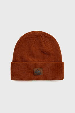 Quiksilver Caciula Culoarea Maro, Din Tesatura Neteda Dama