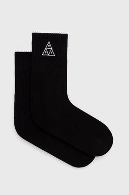 HUF Sosete Barbati, Culoarea Negru Bărbaţi, Sosete Lungi, Model Print