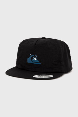 Quiksilver Caciula Culoarea Negru, Cu Imprimeu Dama, Model Print