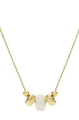 Fossil Colier Culoarea Auriu Dama