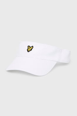 Lyle & Scott Baldachin De Bumbac Culoarea Alb, Cu Imprimeu Bărbaţi