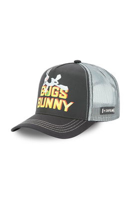 Capslab Sapca Looney Tunes Culoarea Negru, Cu Imprimeu Bărbaţi