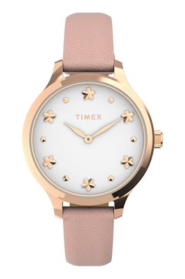 Timex Ceas Tw2v23700 Peyton With Floral Markers Femei, Culoarea Auriu Dama