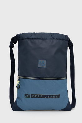 Pepe Jeans Ghiozdan Copii Culoarea Albastru Marin, Cu Imprimeu Bleumarin, Textil