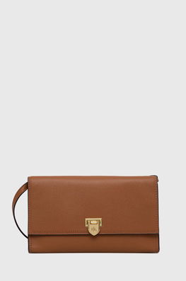 Lauren Ralph Lauren Poseta De Piele Culoarea Maro Dama