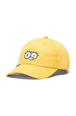 Herschel Sapca Din Bumbac X The Simpsons Culoarea Galben, Cu Imprimeu Dama