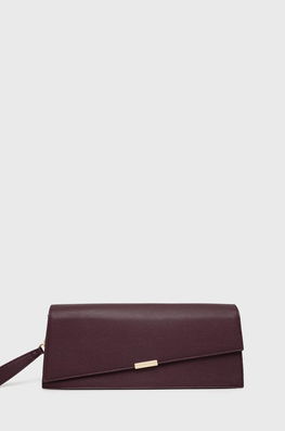 Sisley Poseta Culoarea Violet Dama, Imitatie De Piele