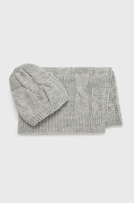 Answear Lab Culoarea Gri Dama, Cu Un Amestec De Lana