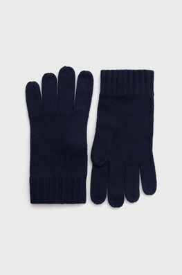 Polo Ralph Lauren Manusi De Lana Barbati, Culoarea Albastru Marin Bărbaţi Bleumarin