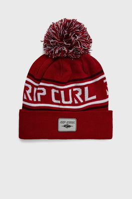 Rip Curl Caciula Culoarea Rosu, Din Tricot Gros Bărbaţi