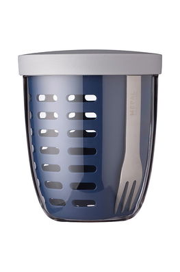 Mepal Container Cu Mancare Fruit & Veggie Ellipse 600 Ml Dama Albastru