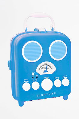 SunnyLife Difuzor De Plajă Fără Fir Beach Sounds Dama Albastru