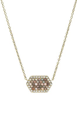 Fossil Colier Dama Aur