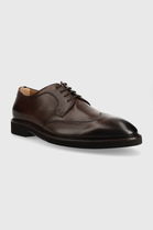 BOSS Pantofi De Piele Jerrard Barbati, Culoarea Maro, 50478675 Bărbaţi, Elegant