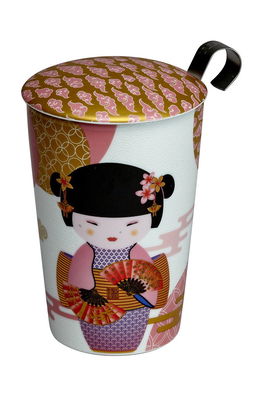 Eigenart Cană Cu Infuzor TeaEve Little Geisha Dama Multicolor