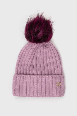 Granadilla Căciulă Din Amestec De Lână Din Tricot Gros Dama Violet, Cu Un Amestec De Lana