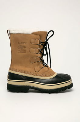 Sorel Cizme De Iarna Caribou™ Bărbaţi Bej, Sintetic, Casual