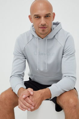 Calvin Klein Performance Bluză Trening Barbati, , Cu Imprimeu Bărbaţi Albastru, Model Print
