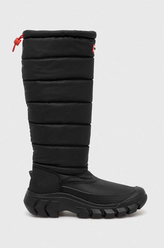 Hunter Cizme De Iarna Interpid Culoarea Negru Dama, Sintetic