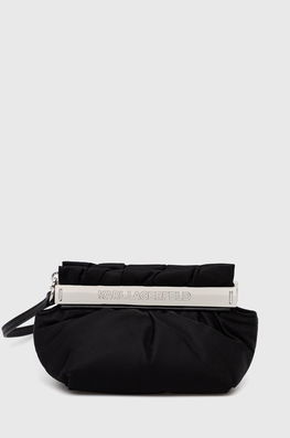 Karl Lagerfeld Poseta Culoarea Negru Dama, Textil