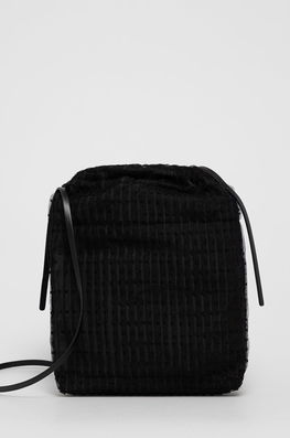 Red Valentino Poșetă Culoarea Negru Dama, Textil