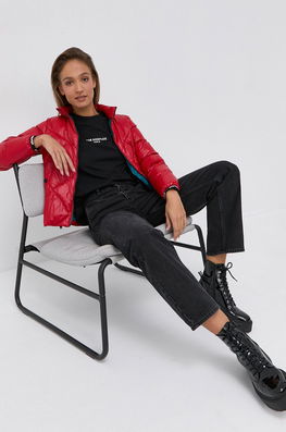 The Kooples Jeans Femei, High Waist Dama Negru