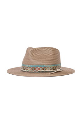 Goorin Bros Palarie Culoarea Bej, Bumbac Dama, Model Imprimeu