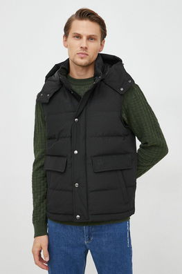 Woolrich Vesta Femei, Culoarea Negru, De Iarna Bărbaţi