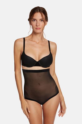 Wolford Chiloți Modulati Culoarea Negru Dama