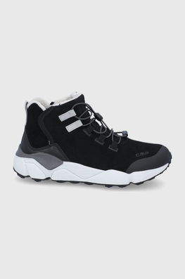 CMP Pantofi De Piele întoarsă Yumala Culoarea Negru Dama