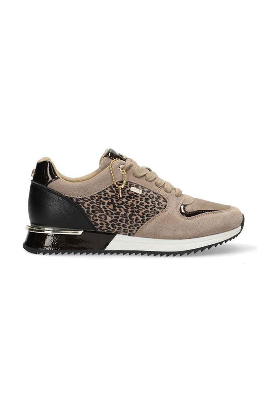 Mexx Sneakers Fleur Culoarea Bej Dama, Imitatie De Piele