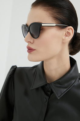 Michael Kors Ochelari De Soare Femei, Culoarea Negru Dama