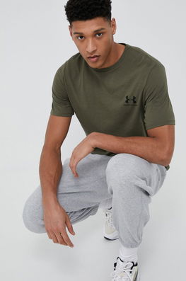 Under Armour Tricou Barbati, Culoarea Verde, Neted Bărbaţi