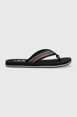 Fila Slapi RAVELLO Barbati, Culoarea Negru Bărbaţi, Textil