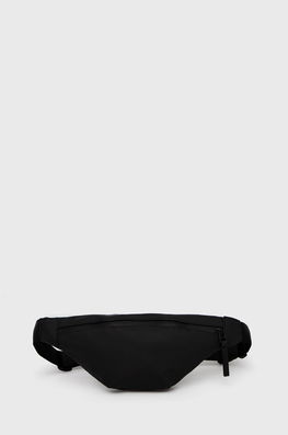 Rains Borseta 13130 Bum Bag Mini Culoarea Negru Dama, Sintetic
