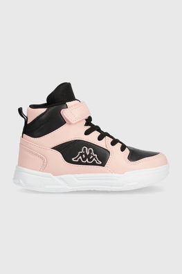 Kappa Sneakers Pentru Copii Lineup Culoarea Roz, Imitatie De Piele