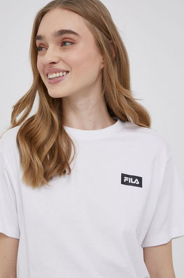 Fila Tricou Din Bumbac Culoarea Alb Dama