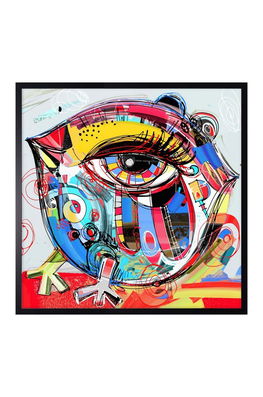 Reproducere Pe Hârtie înrămată 70x70 Cm Inne Bărbaţi Multicolor