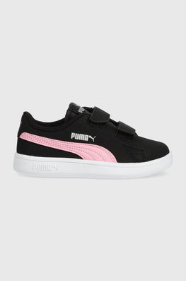 Puma Sneakers Pentru Copii Culoarea Negru, Imitatie De Piele