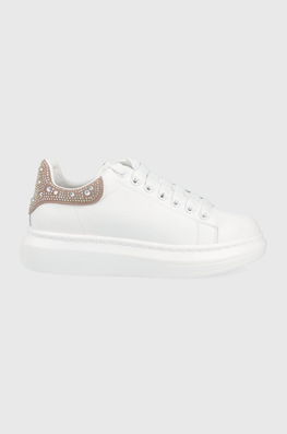 GOE Ghete De Piele Culoarea Alb Dama