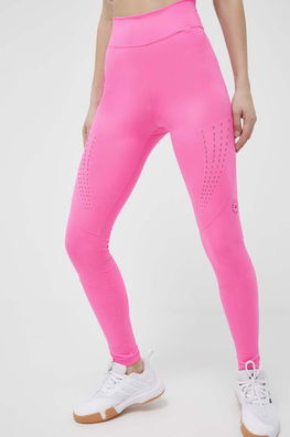 Adidas By Stella McCartney Leggins De Antrenament Truepurpose Culoarea Roz, Neted Dama, Tricotaj