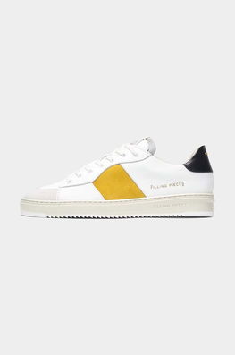 Filling Pieces Sneakers Din Piele Court Strata Culoarea Alb, 89128871922 Bărbaţi