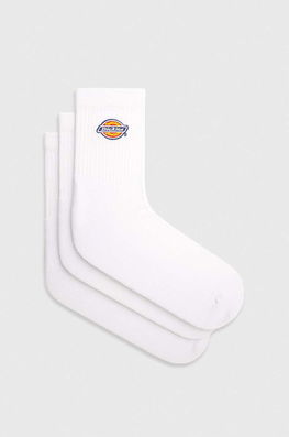 Pack Barbati, Culoarea Alb Dickies Dama, Sosete Lungi, Model Imprimeu