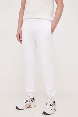 Save The Duck Pantaloni De Trening Din Bumbac Culoarea Alb, Neted Bărbaţi