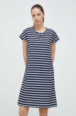 Helly Hansen Rochie Culoarea Albastru Marin, Mini, Drept Dama Bleumarin, Tricotaj, Casual