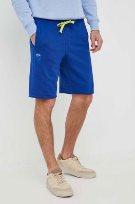 Blauer Pantaloni Scurti Barbati Bărbaţi Albastru, Tricotaj