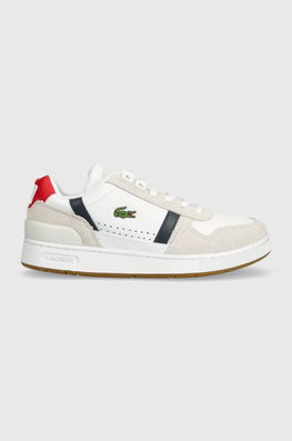 CLIP Culoarea Alb, 40SFA0043 Lacoste Dama, Piele